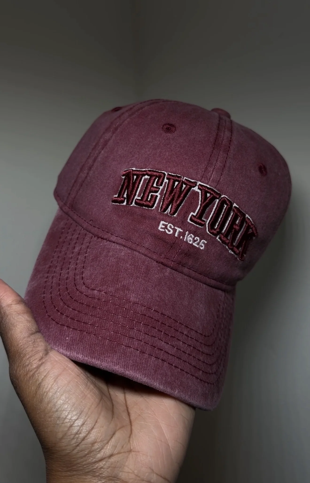 Chapeau - Rouge Bordeaux