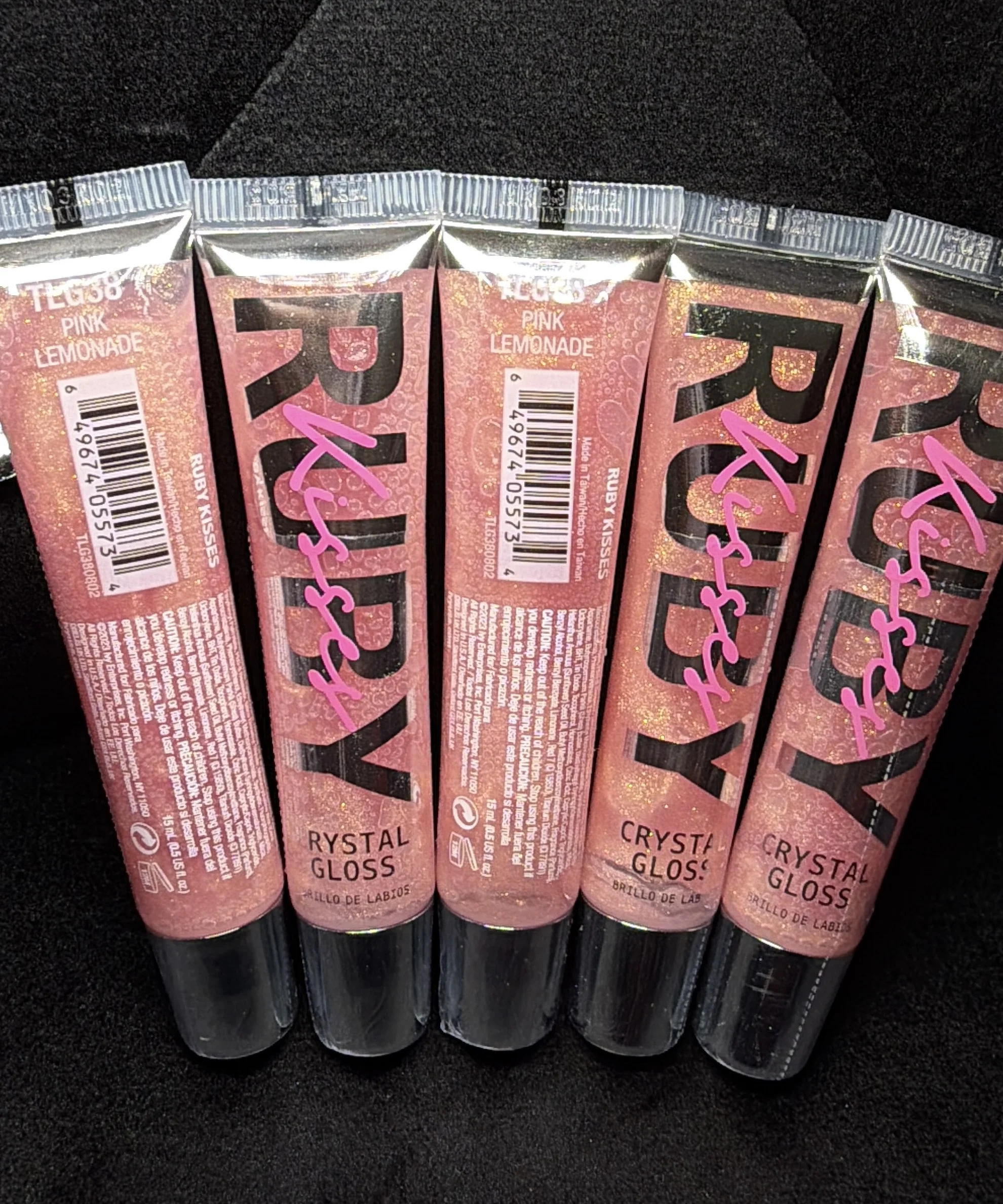 Ruby Kisses Crystal Gloss - Pink Lemonade