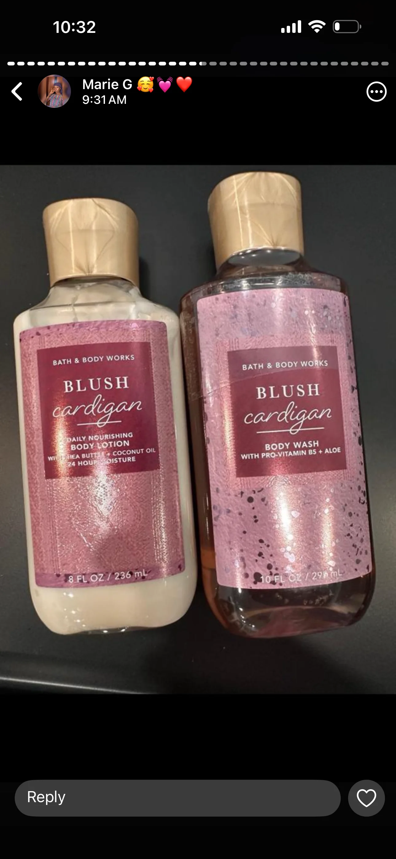 Blush Cardigan - Duo Bath & Body