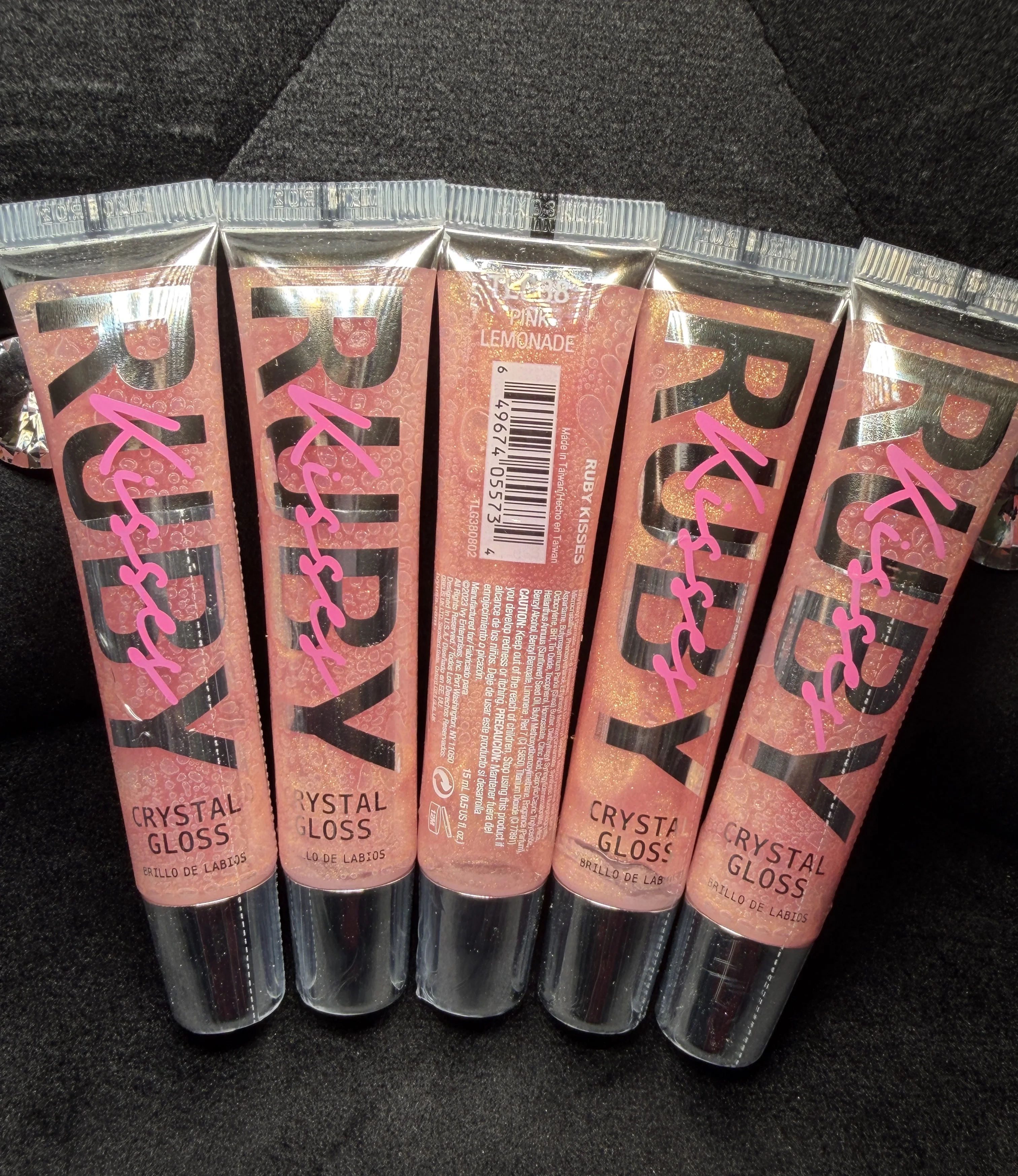 Ruby Kisses Crystal Gloss - Pink Lemonade