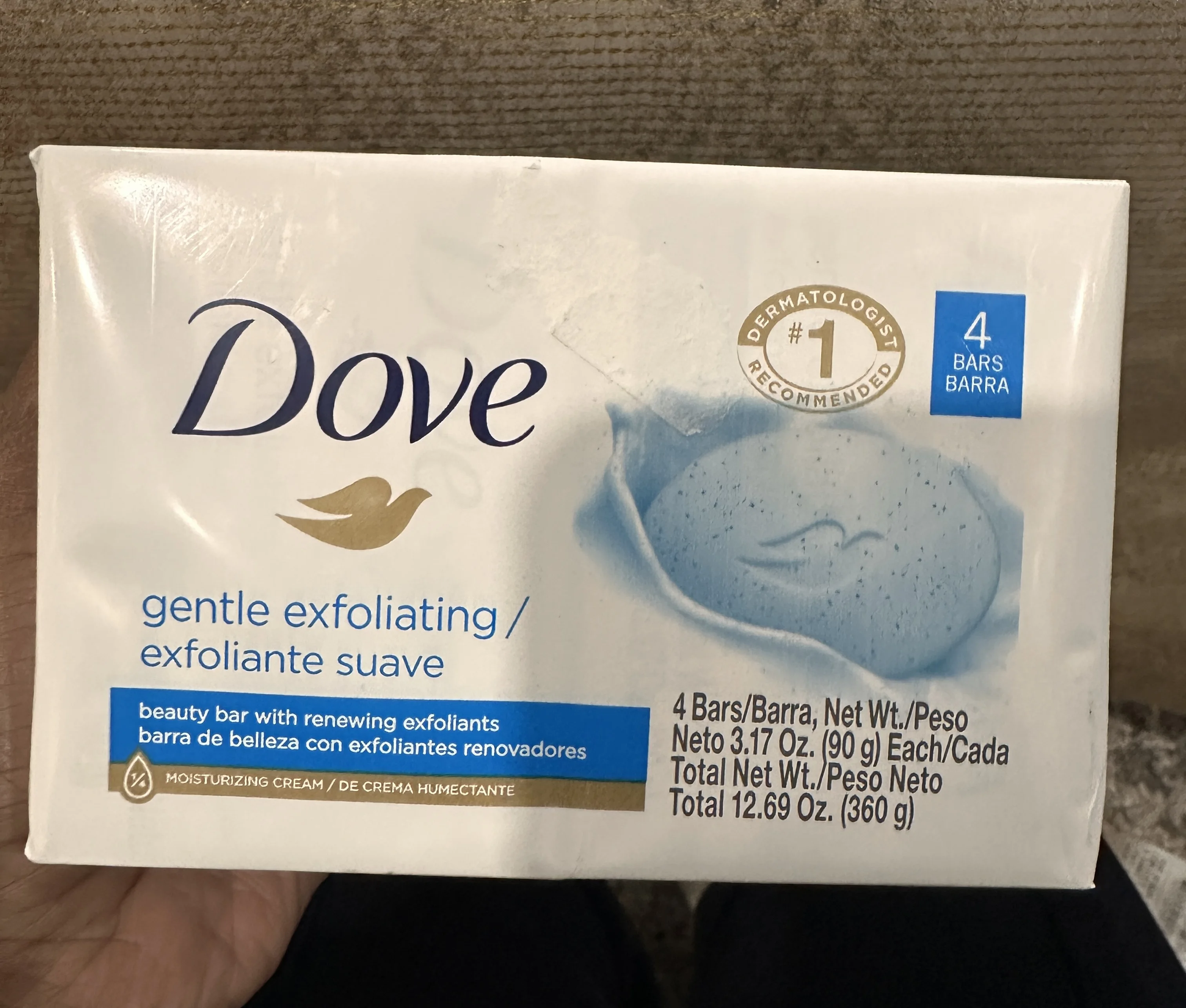 Savon Dove Exfoliant