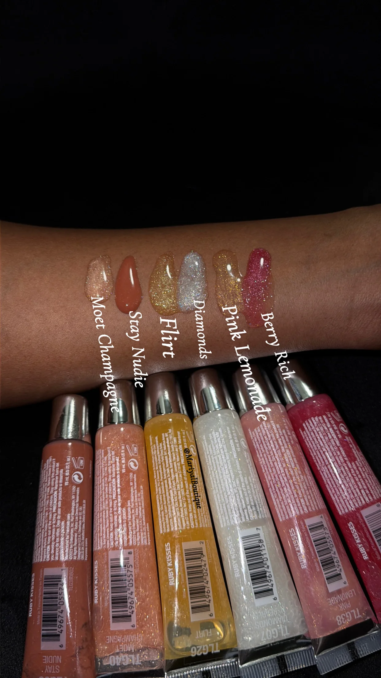 Ruby Kisses Crystal Gloss - Pink Lemonade