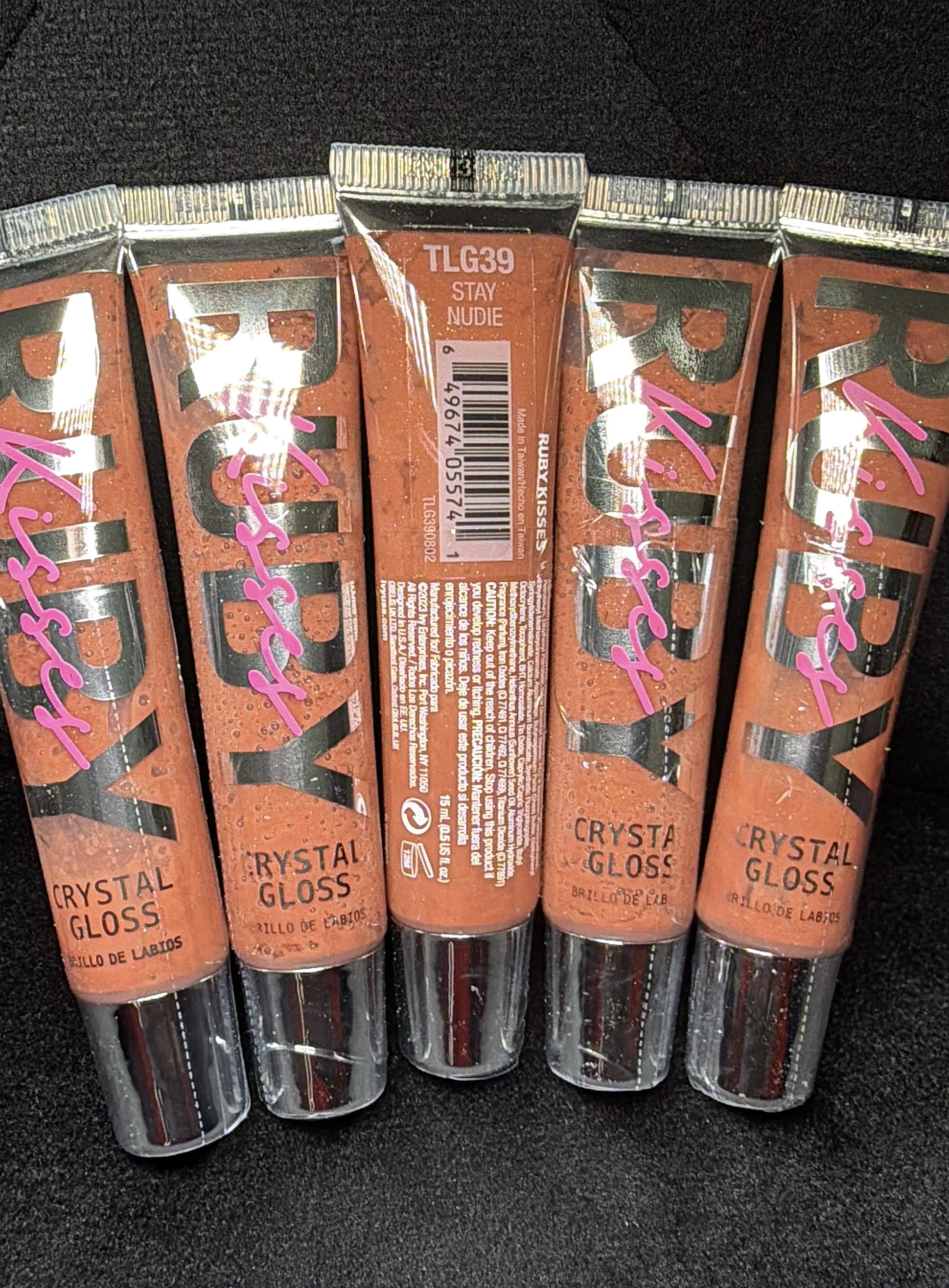 Ruby Kisses Crystal Gloss - Stay Nudie