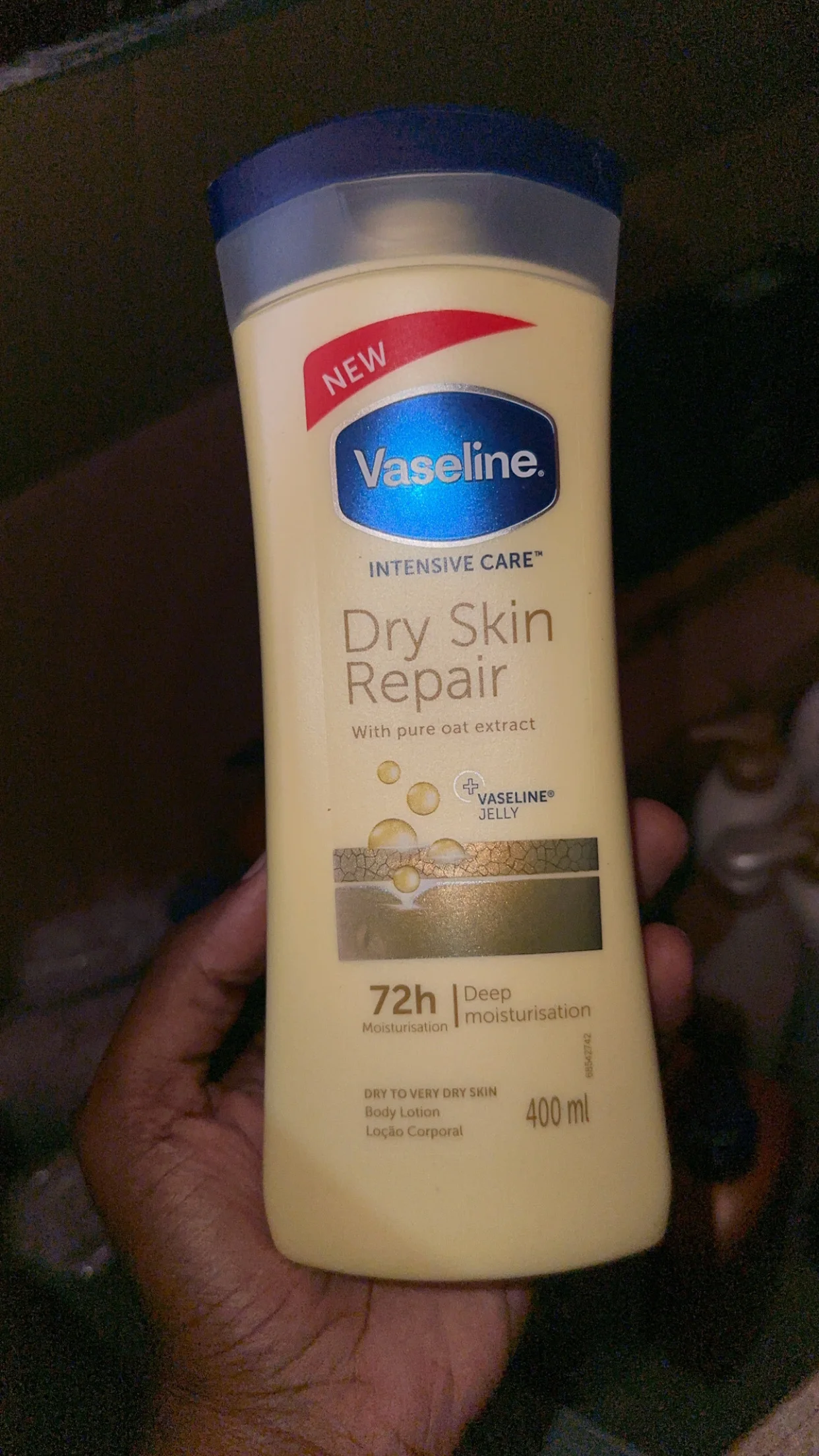 Lotion Vaseline Dry skin