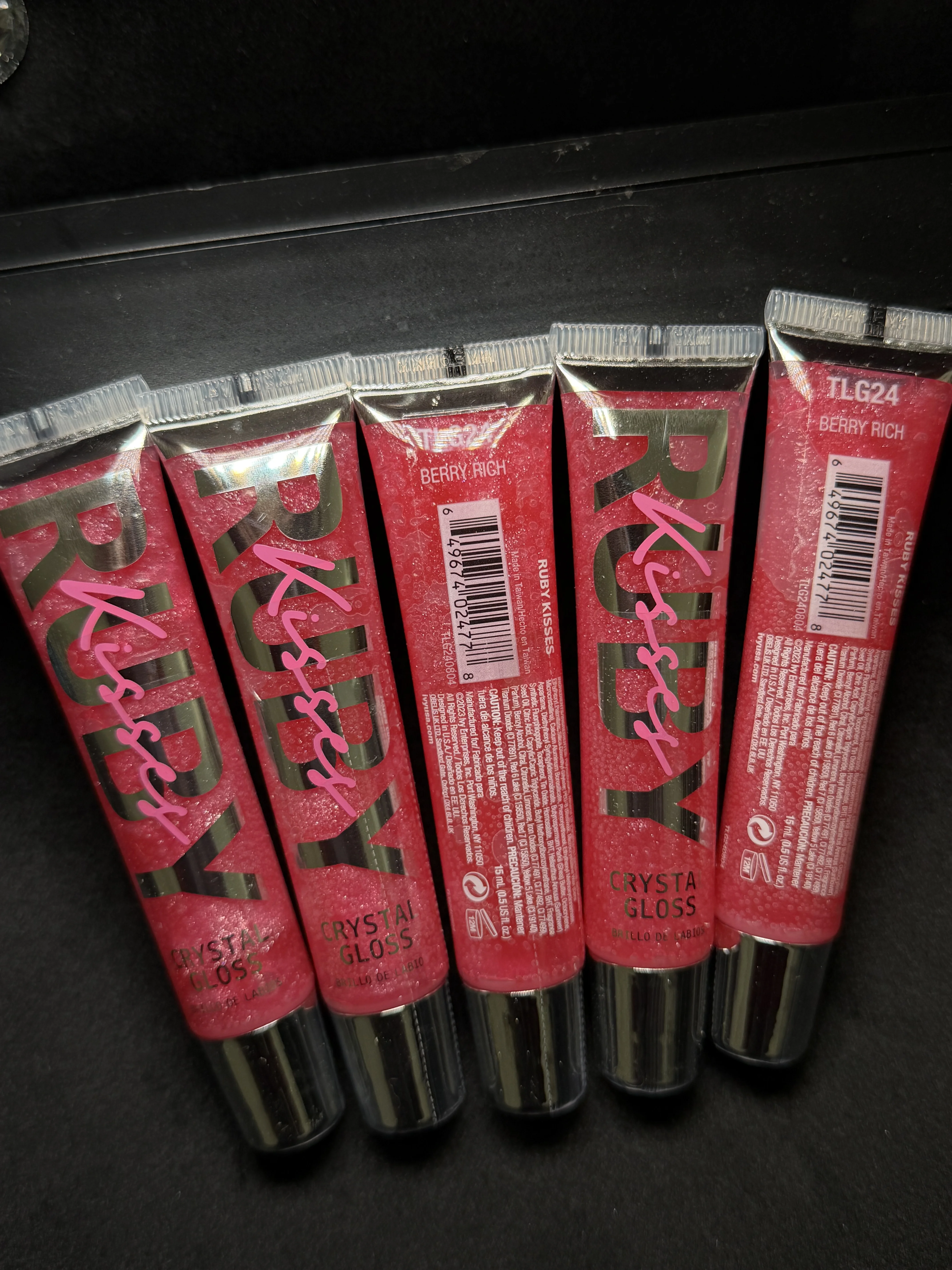 Ruby Kisses Crystal Gloss - Berry Rich