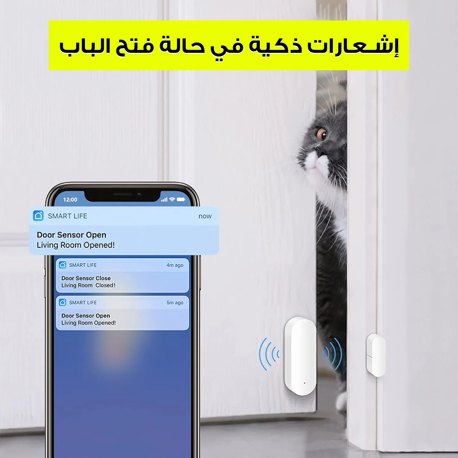عرض ثلاث حبات جهاز أمان المنزل والعمل