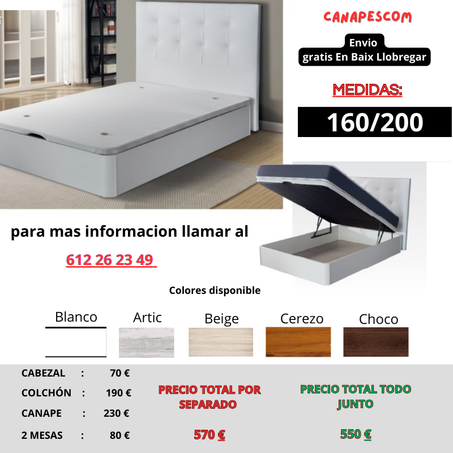 CAMA CANAPE