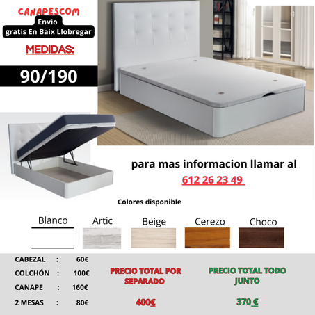 CAMA CANAPE