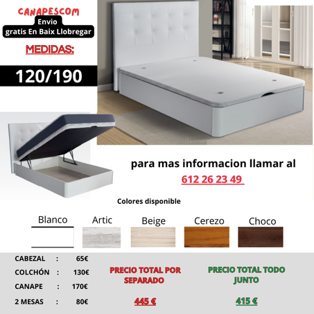 CAMA CANAPE