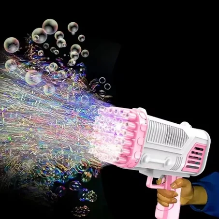 🔫 مسدس الفقاعات الكهربائي Huiye للأطفال