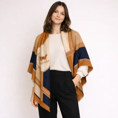 Echarpe design cheval