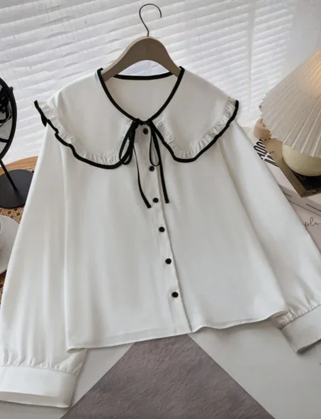 Chemise col claudine