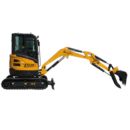 AGT 2.8 Ton, Yanmar Diesel Engine Mini Excavator w/ Hydraulic Thumb | CFG-STE35SR