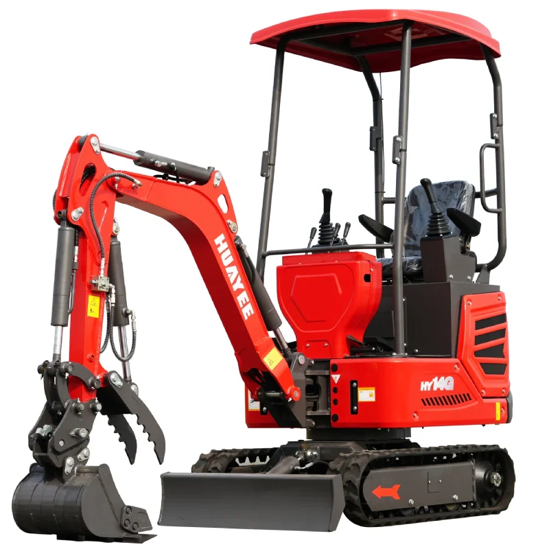 HUAYEE Mini Excavator with Kubota Engine & Advanced Hydraulics | HUAYEE HY14G