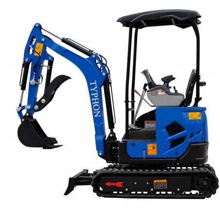 2025 3,800 lb TYPHON TERROR XVII Mini Excavator Rubber Track with Kubota D902 Diesel Engine USA