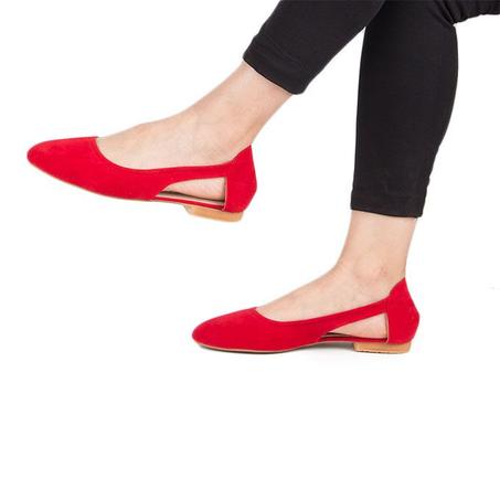 Ballerine Pour Femme - Rouge