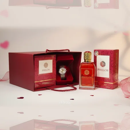 ✨ باك فاخر للبنات – عطر وساعة أنيقة – هدية مثالية لكل المناسبات ✨