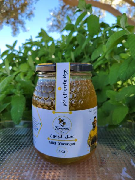 عسل الليمون مدعم