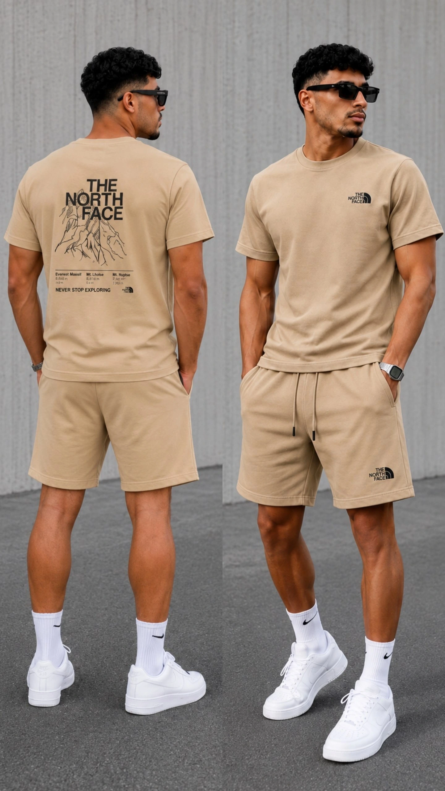 Ensemble Homme Premium – T-Shirt & Short