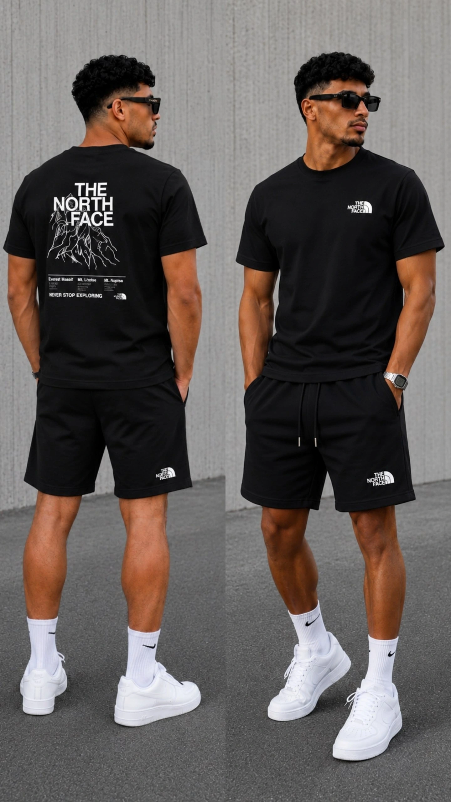 Ensemble Homme Premium – T-Shirt & Short