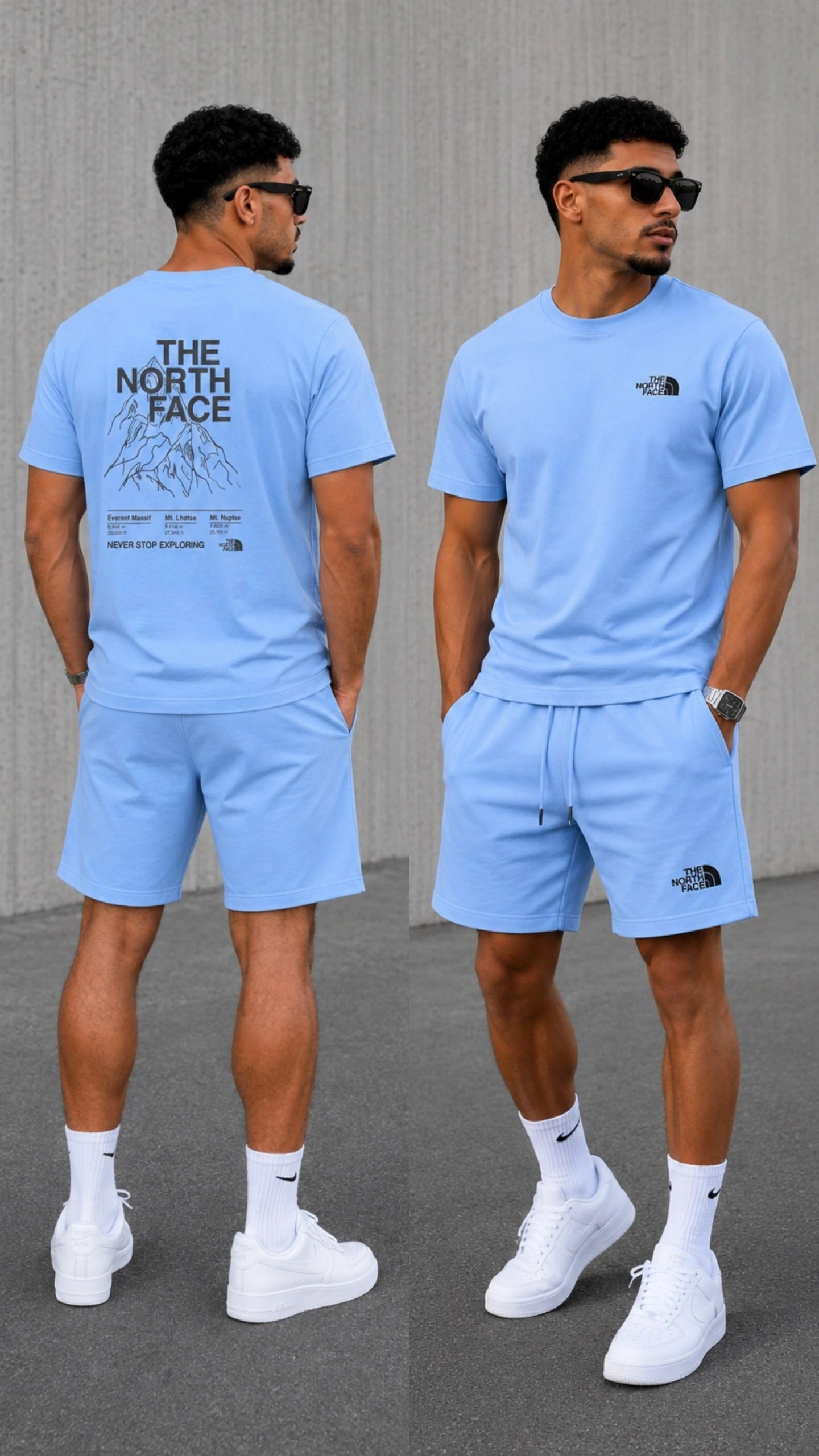 Ensemble Homme Premium – T-Shirt & Short