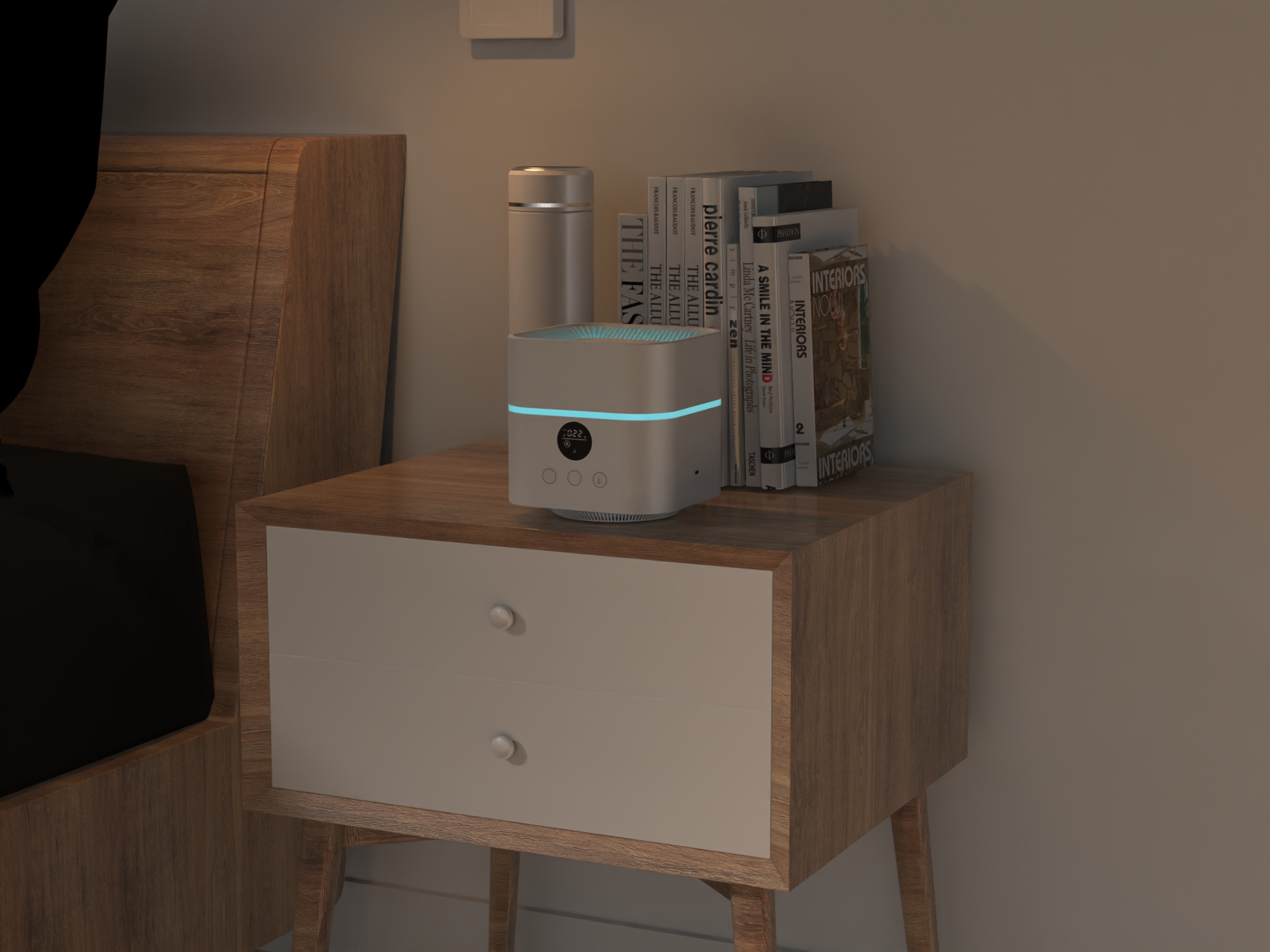 جهاز تنقية الهواء متعدد الوظائف Mutlifunctional air purifier