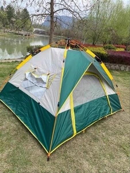 Tente pour plage et camping familiale Automatique 4 personnes