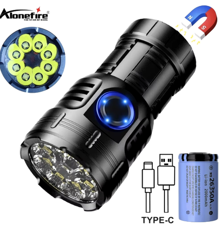 المصباح اليدوي الصغير و القوي F80