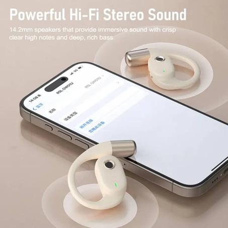 OWS Genuine Silicone Bluetooth Earphones – Puissance, Confort et Longévité
