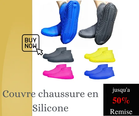 Couvre chaussures en Silicone