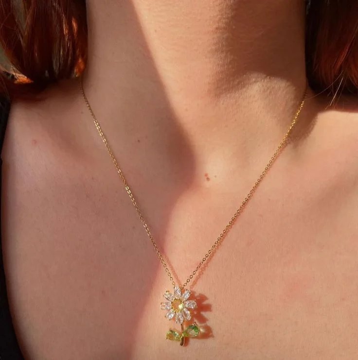 flower necklace