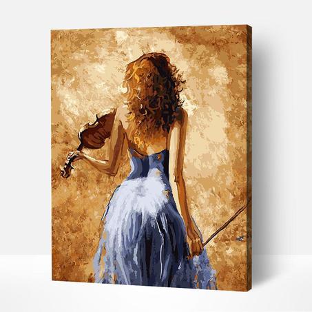 Violoniste - Peinture Par Numéros