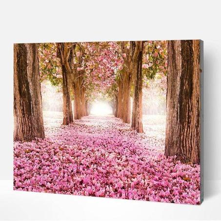 Cherry Blossoms- Peinture Par Numéros
