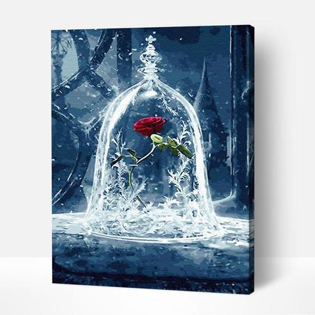 The Enchanted Rose - Peinture Par Numéros