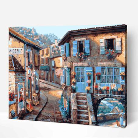 le fleuriste- Peinture Par Numéros