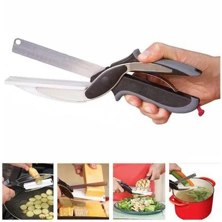 ✂️🔪 مقص كليفر – أداة المطبخ المثالية! 🍴