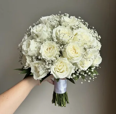 bouquet fleurs mariage 🤍💌💗
