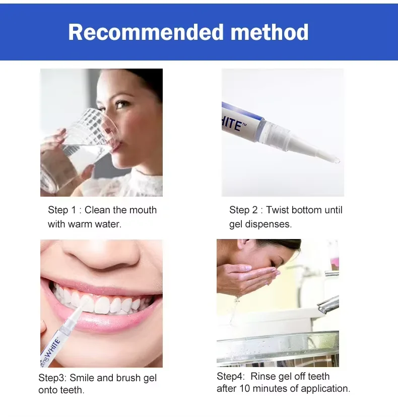 قلم لتبييض الاسنان