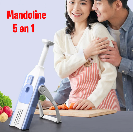 Mandoline 5 en 1