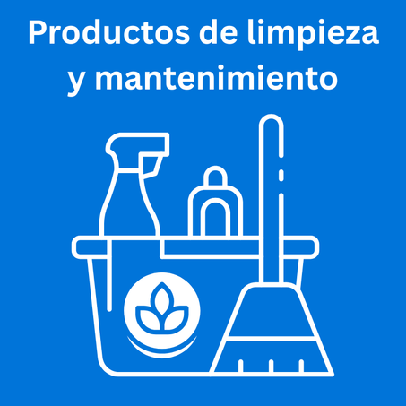 Productos de limpieza y mantenimiento
