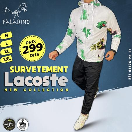 Survetement lacoste