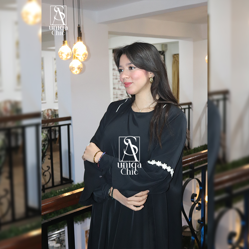 عباية وكيمونو 2 في 1 - Abaya et Kimono 2 en 1