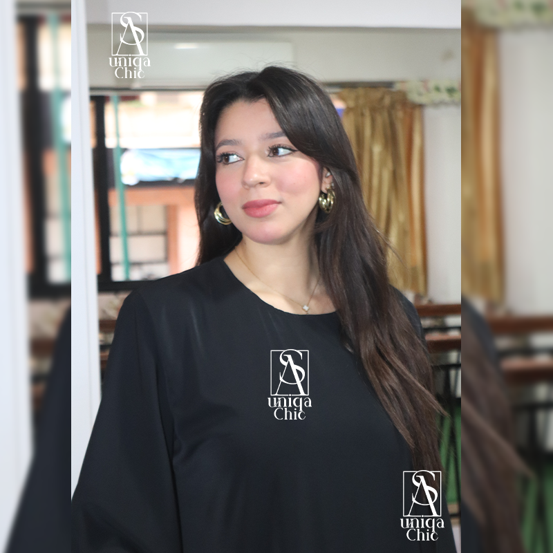 عباية وكيمونو 2 في 1 - Abaya et Kimono 2 en 1