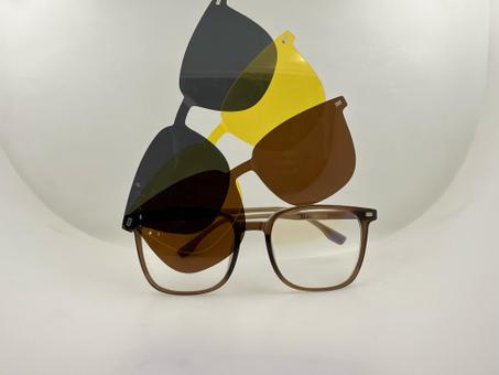 نظارات متعددة العدسات 3 في 1 تجمع بين الأناقة والوظائف المتعددة