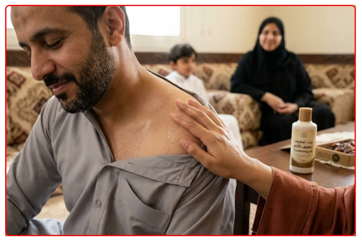 زيوت  لمن يفضل التدليك والاسترخاء.