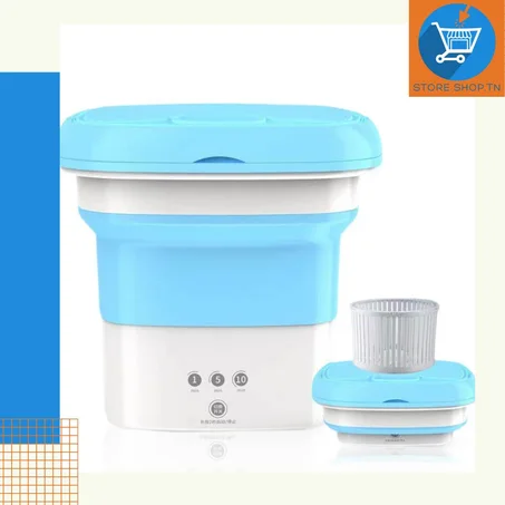 Mini machine à laver pliable