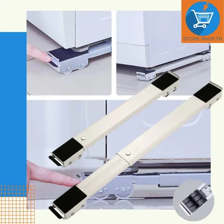 Support roulant extensible avec Frein