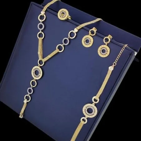 PACK BRACELET + BOUCLE D'OREILLE + COLLIER + BAGUE