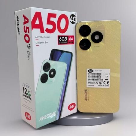 ITEL A50 64GB/6 RAM الهمزة ديال الصح🎁 KIT bluetooth هدية 🎁