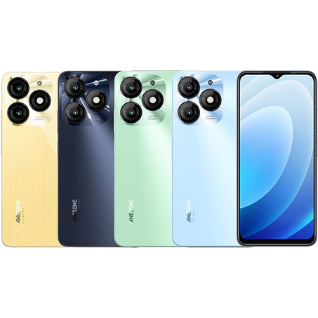 Itel A70        8GB(3+5GB)/128GB, HD+, 13MP, 6.6”, 5000mAh, Type C